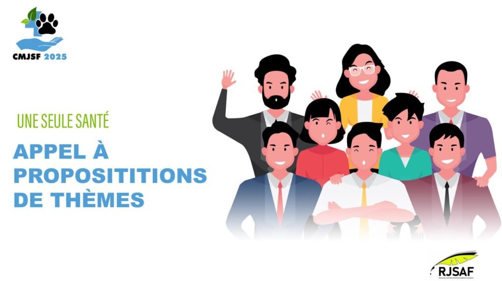 Le RJSAF lance un appel à propositions de thèmes pour la CMJSF 2025
